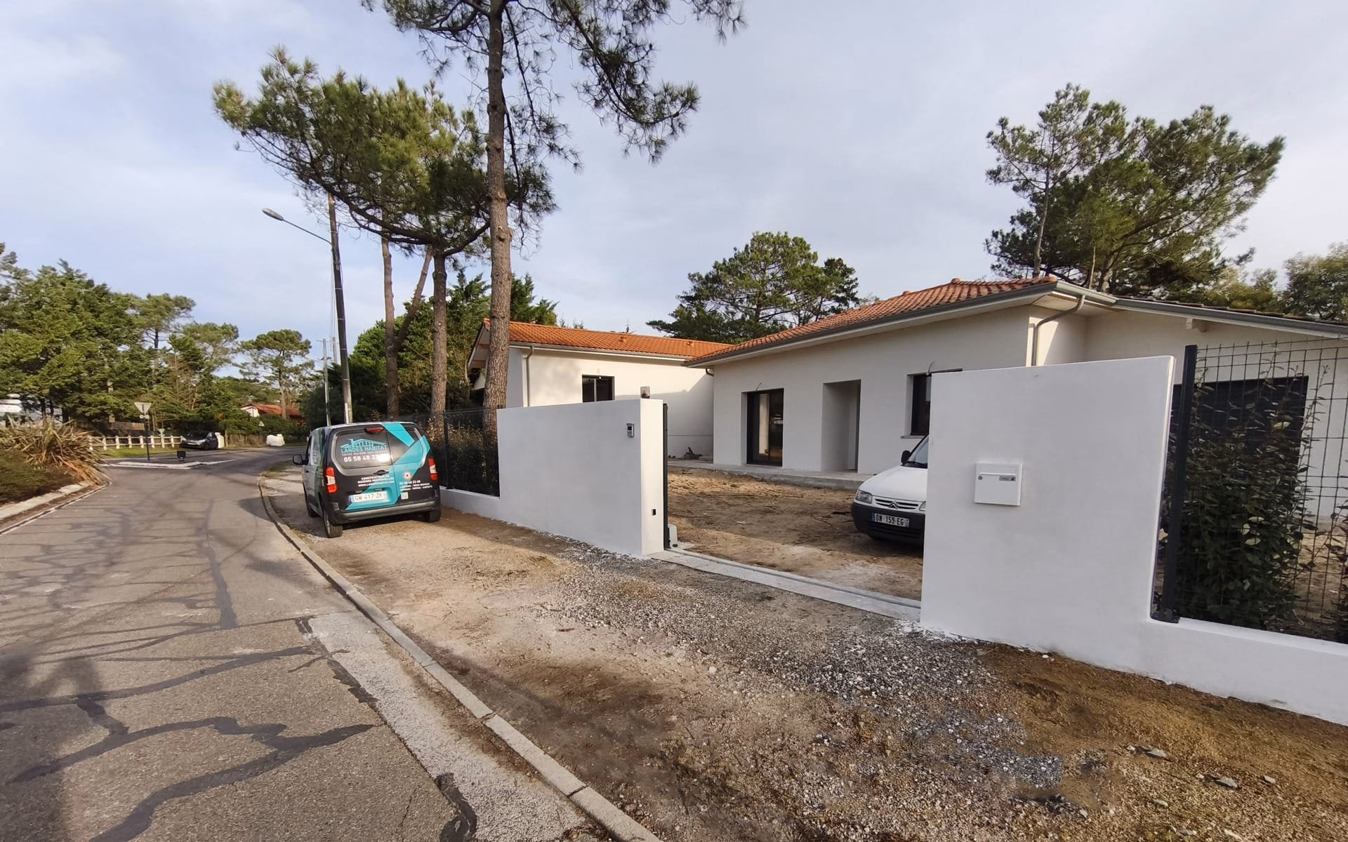 Rénovation de façade à Capbreton par Landes Habitat