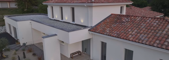 Maison contemporaine sur mesure construite par Landes Habitat dans les Landes (40)