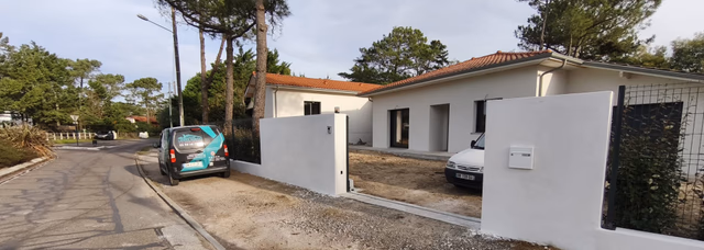 Projet de rénovation et d'extension d'une maison à Capbreton par Landes Habitat