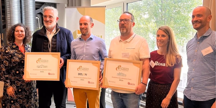 Landes Habitat remporte le Trophée de l’Excellence de la Relation Client