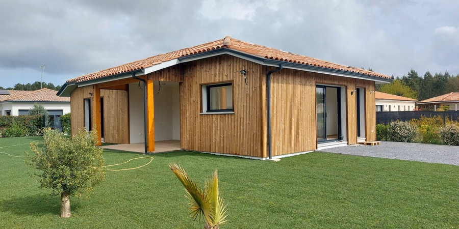 Exemple de réalisation de maison à Vielle-Saint-Girons dans les Landes