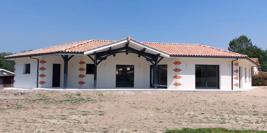 Maison neuve construite à Aureilhan (40200) – Landes Habitat
