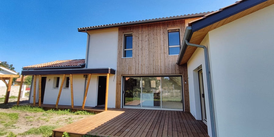 Exemple de réalisation de maison à Vieux-Boucau dans les Landes