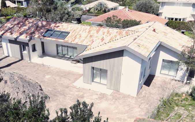 Exemple de réalisation de maison à Vieux-Boucau dans les Landes