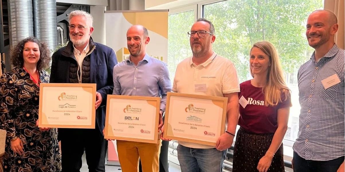 Landes Habitat remporte le Trophée de l’Excellence de la Relation Client