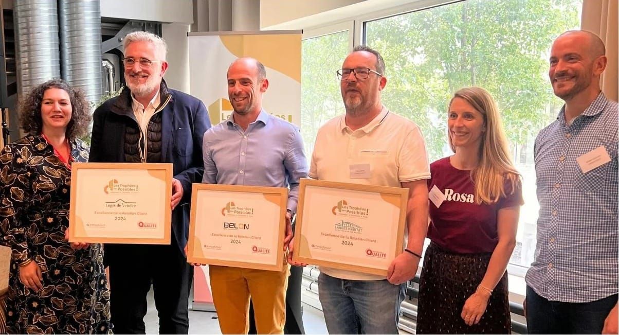 Landes Habitat remporte le Trophée de l’Excellence de la Relation Client