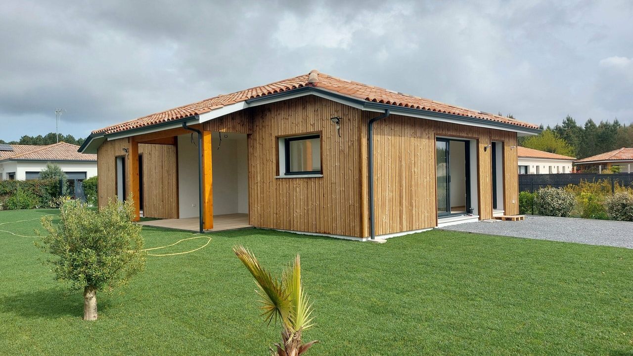 Exemple de réalisation de maison à Vielle-Saint-Girons dans les Landes