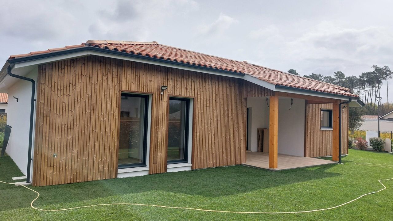 Exemple de réalisation de maison à Vielle-Saint-Girons dans les Landes