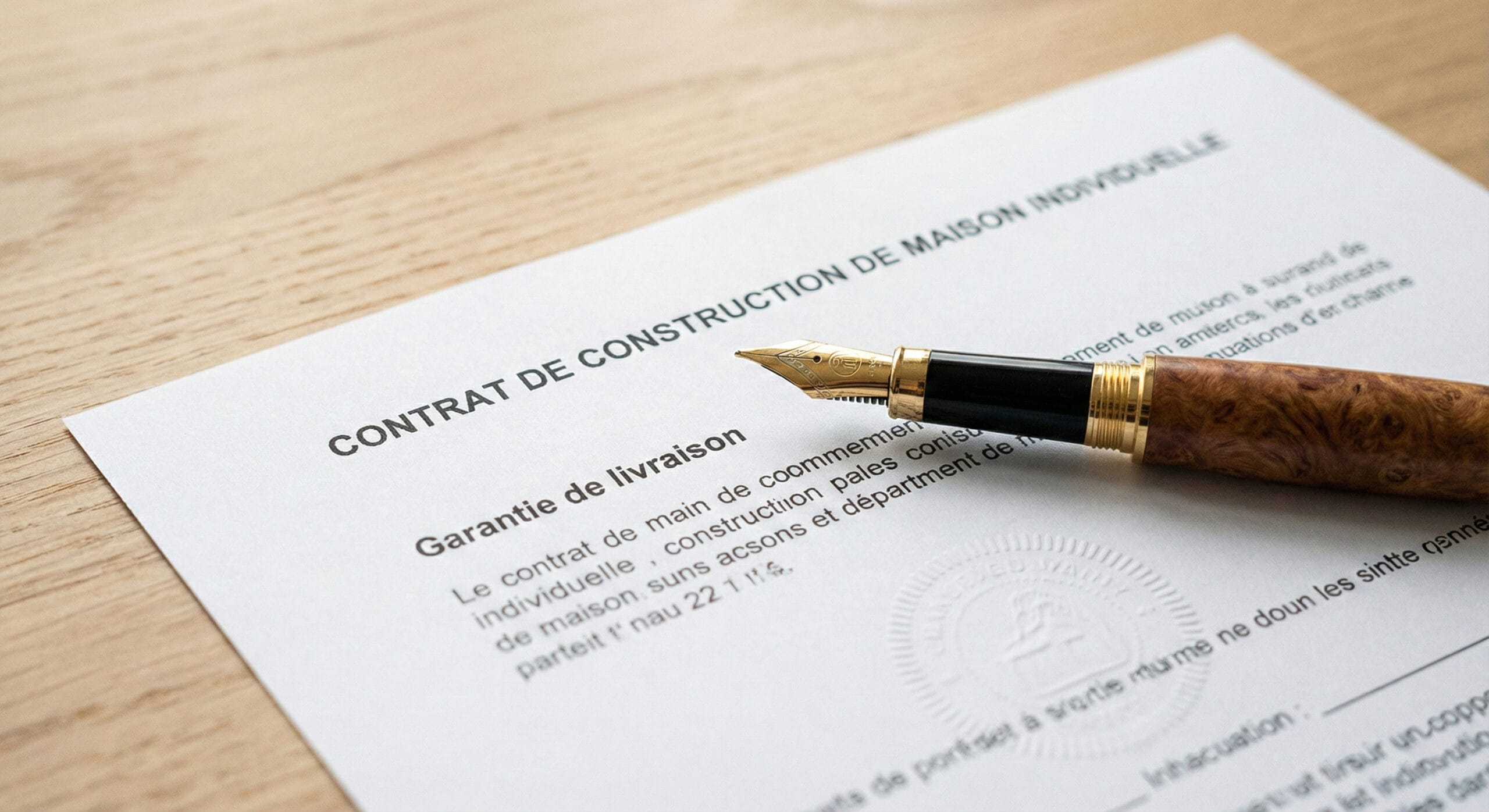 Document officiel illustrant la garantie de livraison smabtp pour CCMI